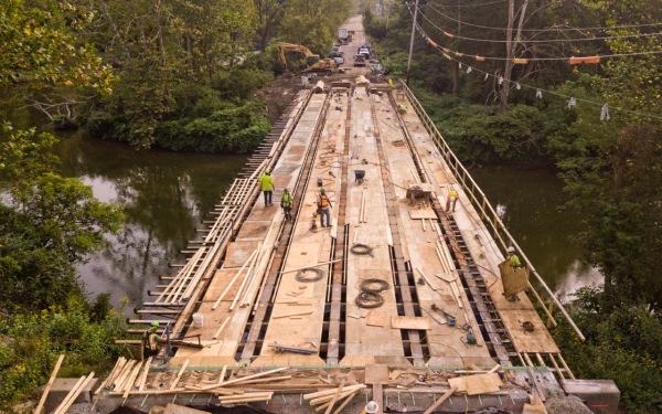 Bath Road Bridge Deck Forming