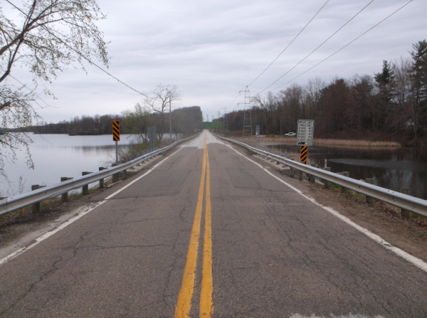 Image of Christman Road Bridge Surface View title=