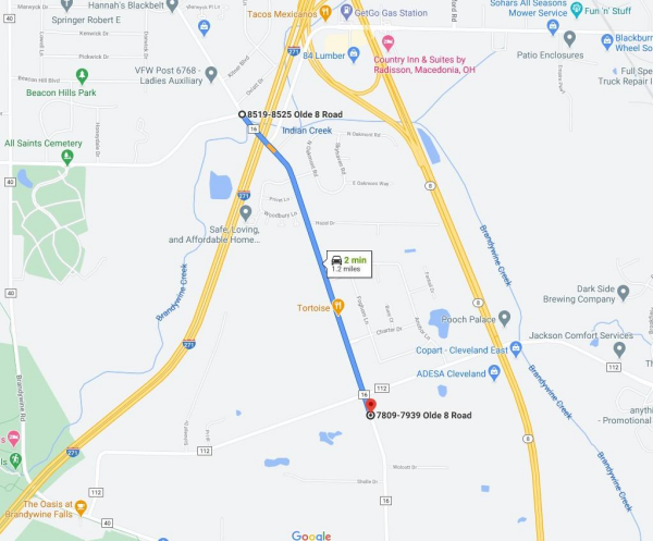 Graphical map of project site Graphical map of project site
