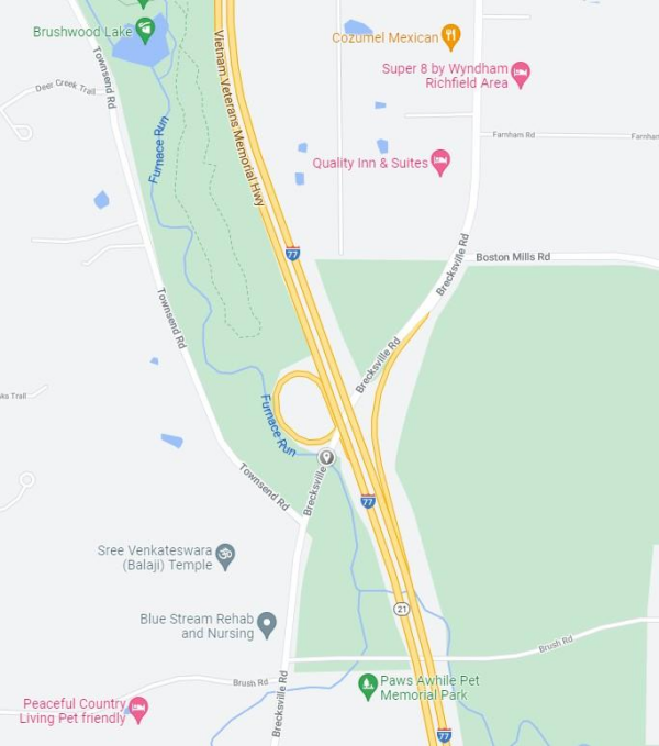 Graphical map of project site Graphical map of project site