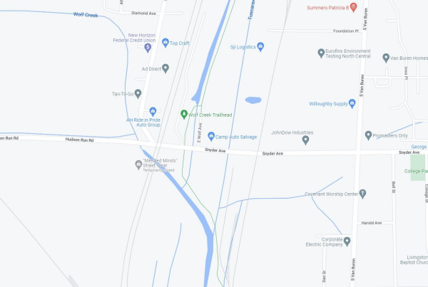Graphical map of project site Graphical map of project site