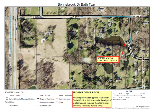 Image of Bonnebrook Map