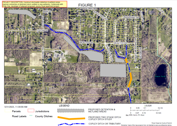 Image of Copley Meadows Map