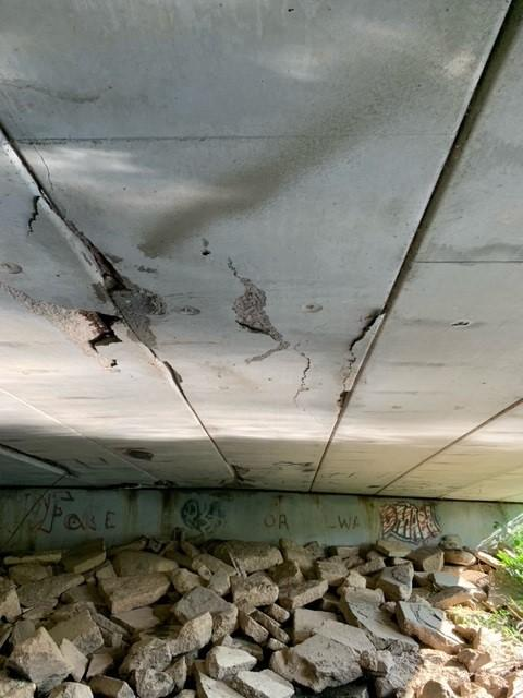 Image of S. Main Bridge Deterioration title=