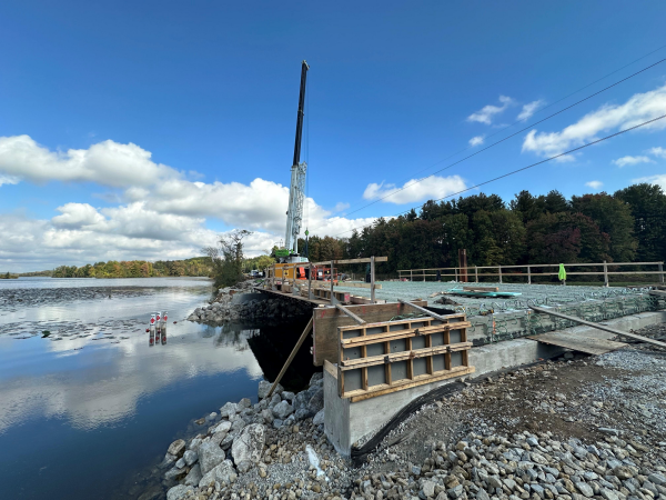 Image of Christman Road Bridge Beams 2 title=