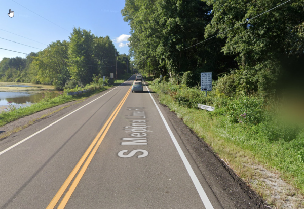 Image of Medina Line Over Mohler Ditch POV