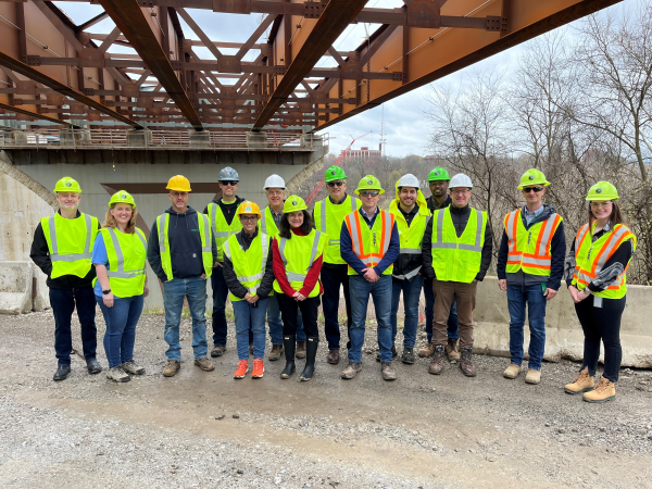 Local Representatives Meet with ODOT to Review Progress on the State Route 8 Bridge Project