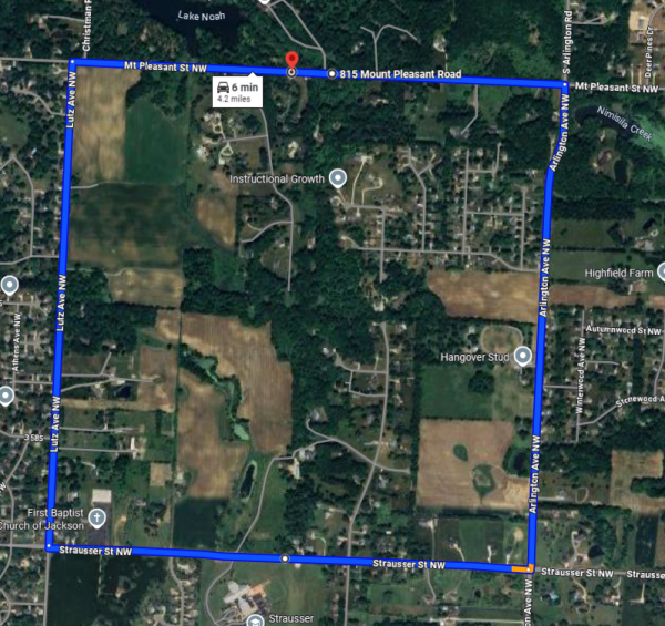 Mt Pleasant Rd. Bridge Detour