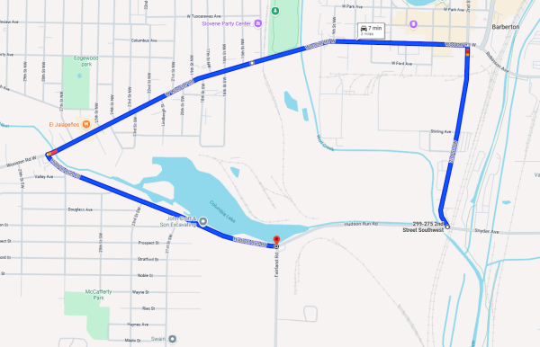 11/12/25 Hudson Run Rd Detour
