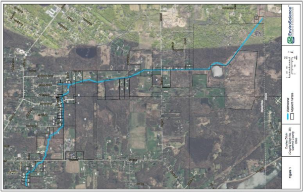 Image of Copley Ditch Project Area title=